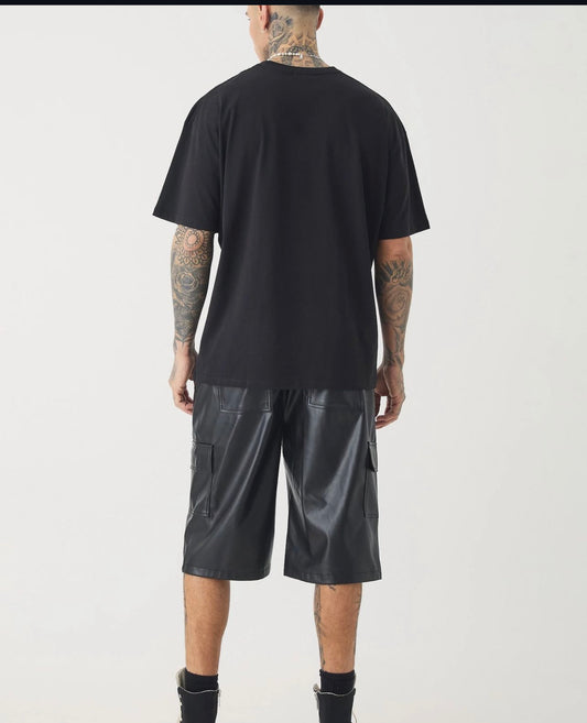 Man all elasticated waist pu