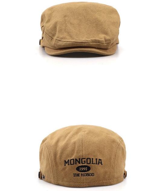 Mongolia adjustable gatsby hat