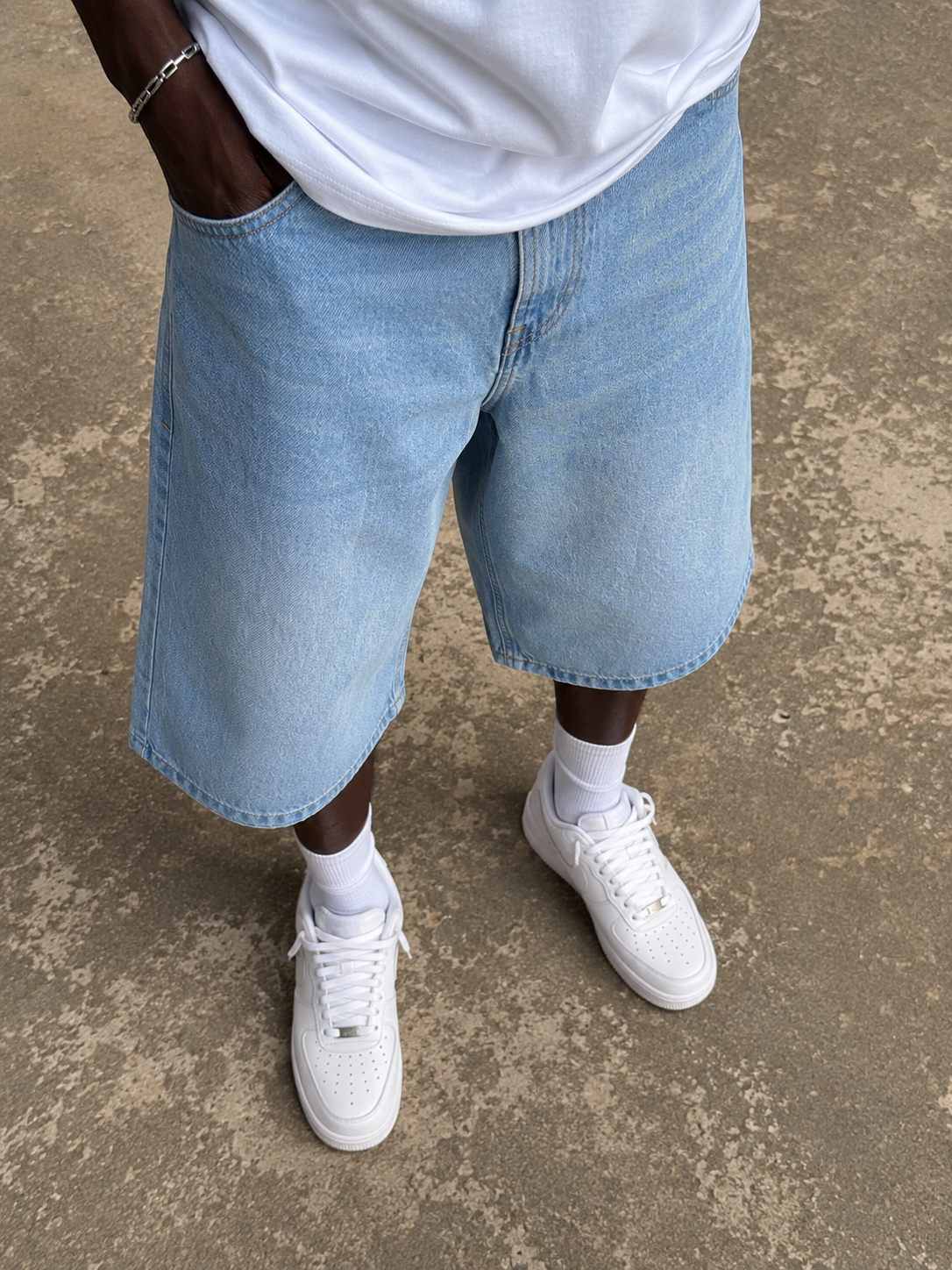 DIFRANSEL JEAN JORT LIGHT BLUE