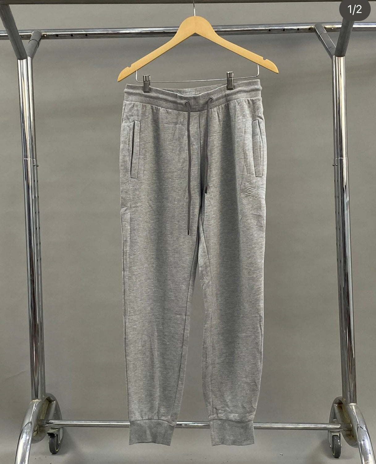 Umbro jogger pant in grey