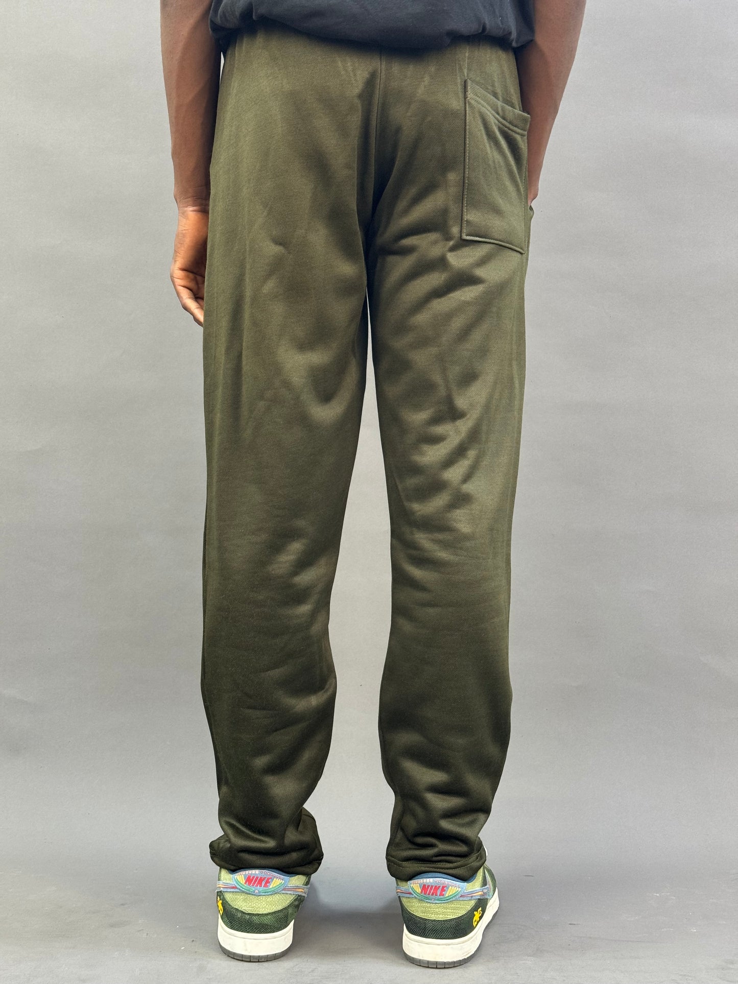 Zedek jogger pant in army green