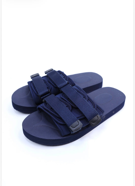 Zedek premium tech slide in navy blue