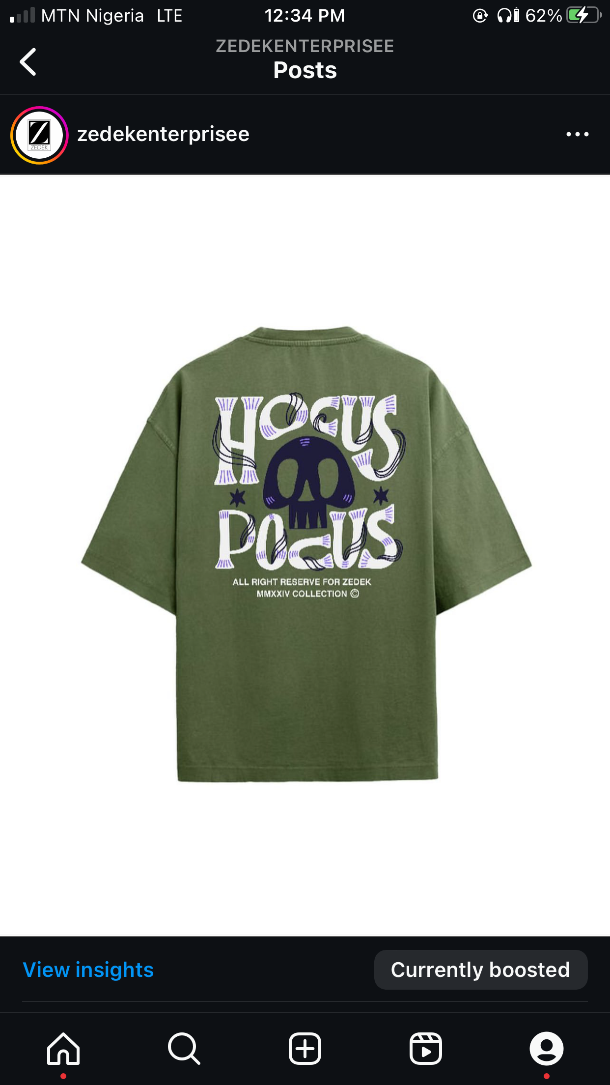 Zedek hocus pic us tee