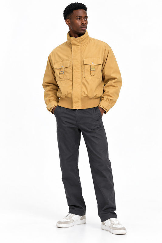 Utility bomber jacket