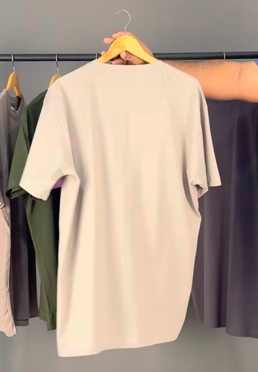 Apparel light weight tee in light brown