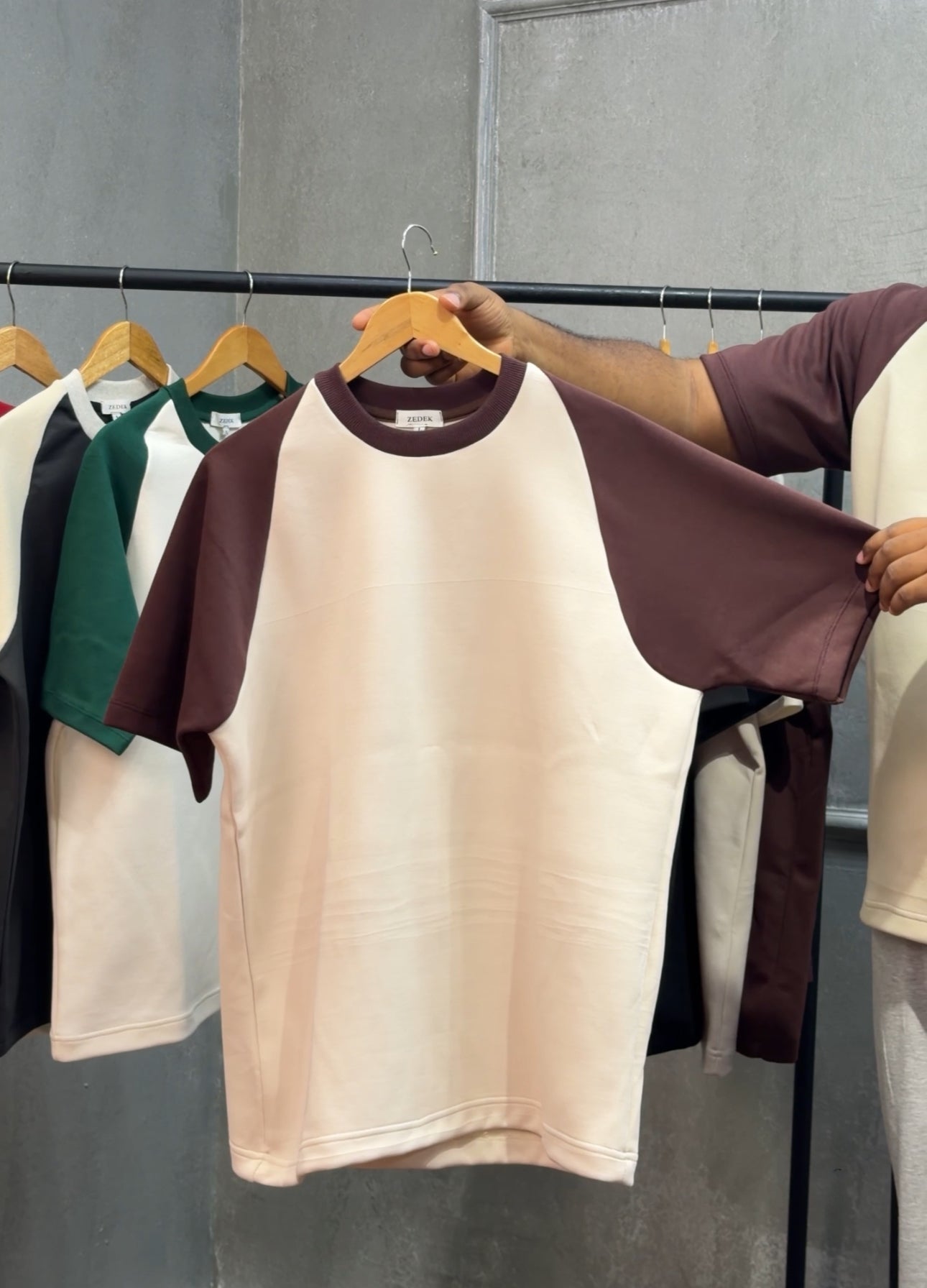 Wrangler tees Brown/Cream
