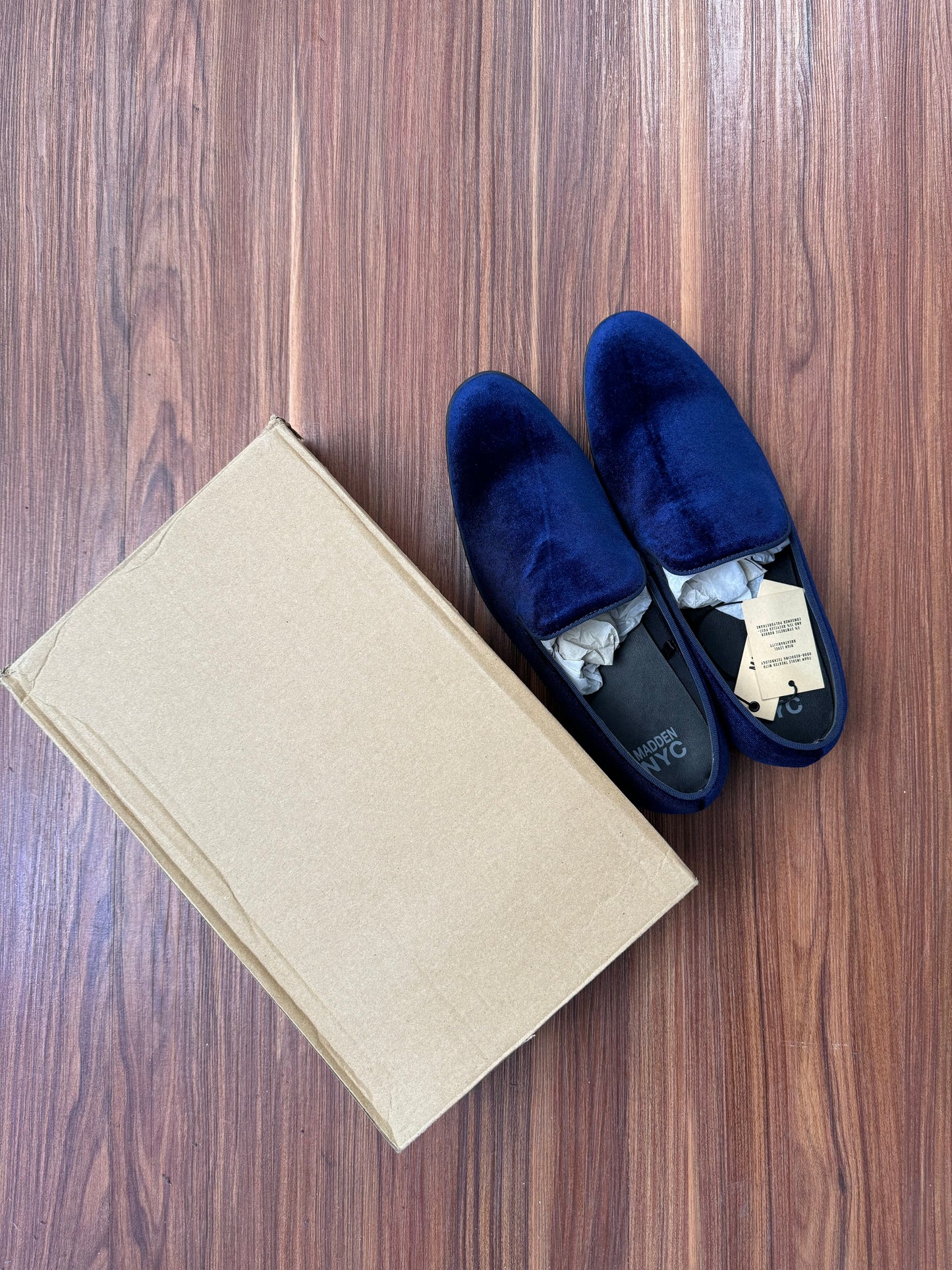 Steve Madden velvet loafers Z026