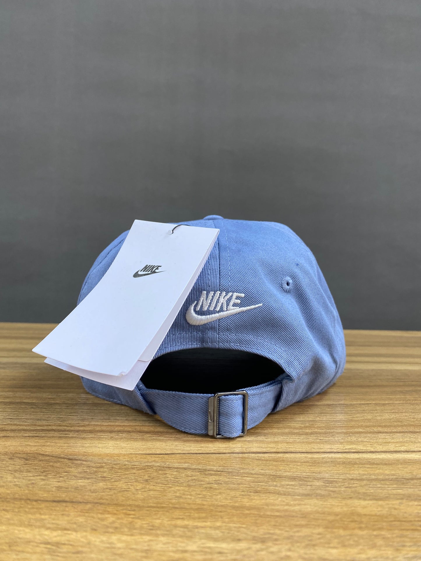 Nike just do it cap in light blue