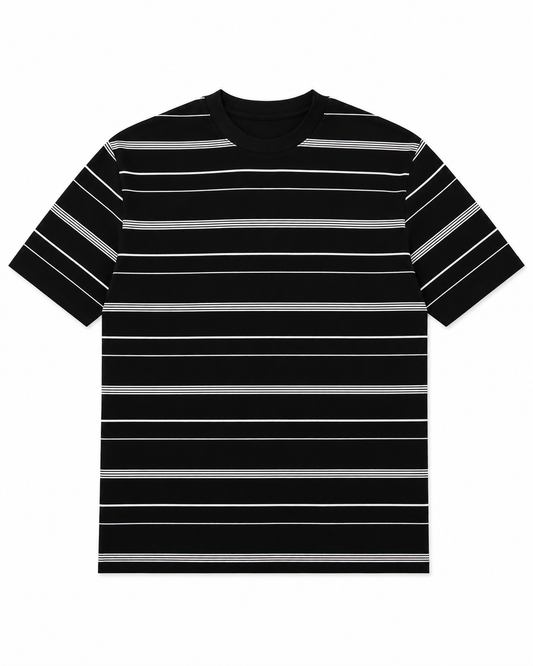 ZEDEK STRIPPED TEE 014