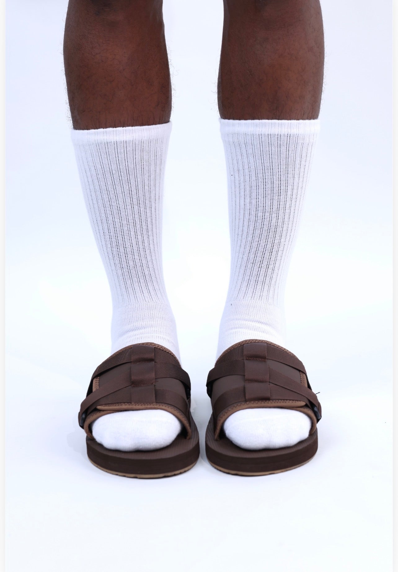 ZEDEK deluxe tech slides in brown