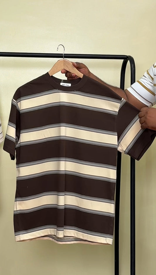 ZEDEK STRIPPED TEE 08