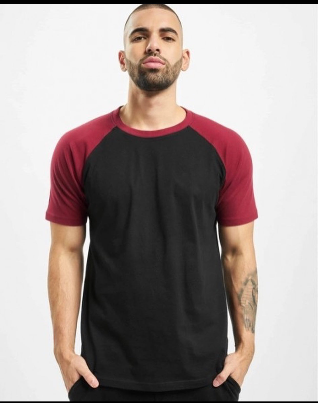 Urban classic regan contrast tee