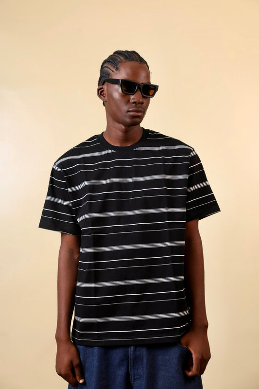 ZEDEK STRIPPED TEE 014