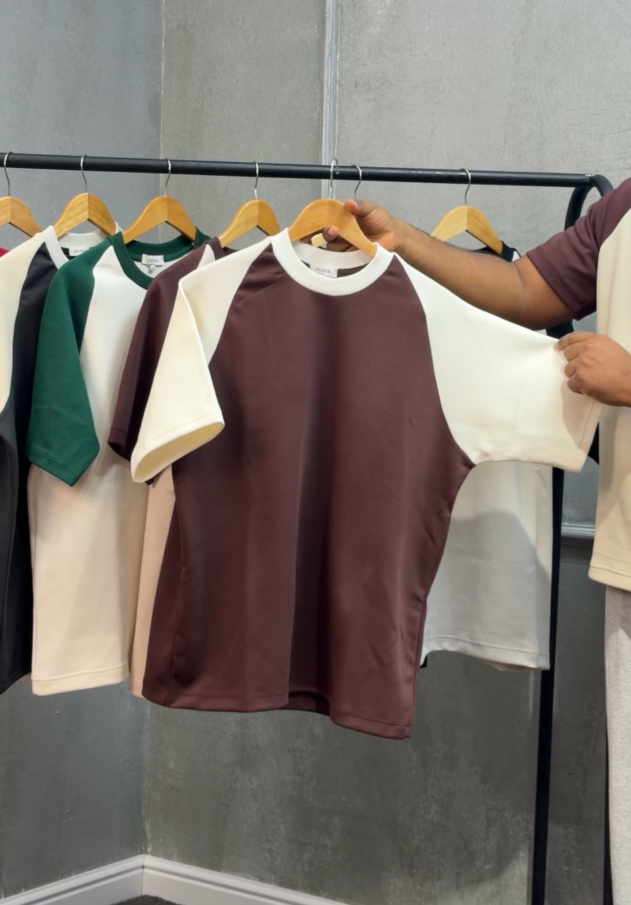 Wrangler tees Cream/Brown