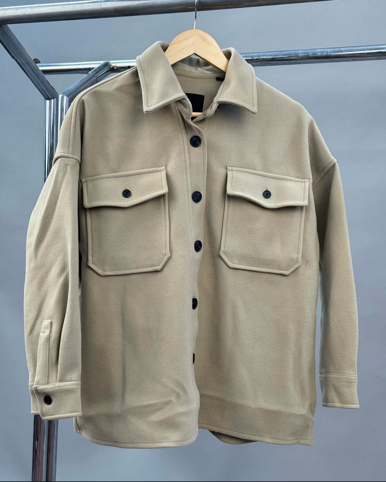 Adpt jacket in brown