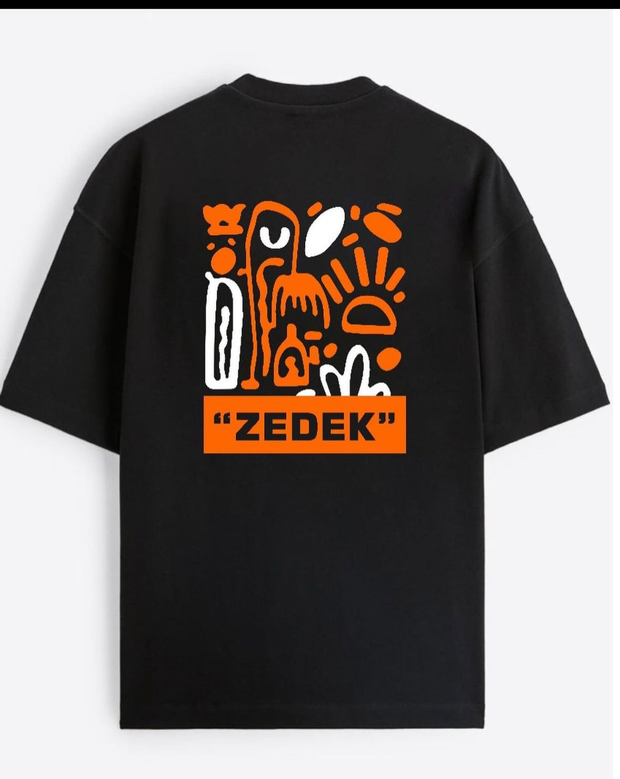 Zedek abstract tee