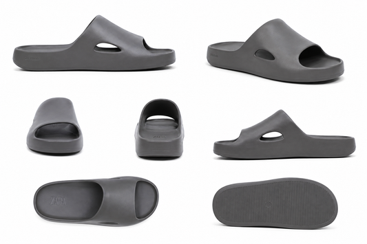 ZARA JET FOAM SLIDE IN GREY