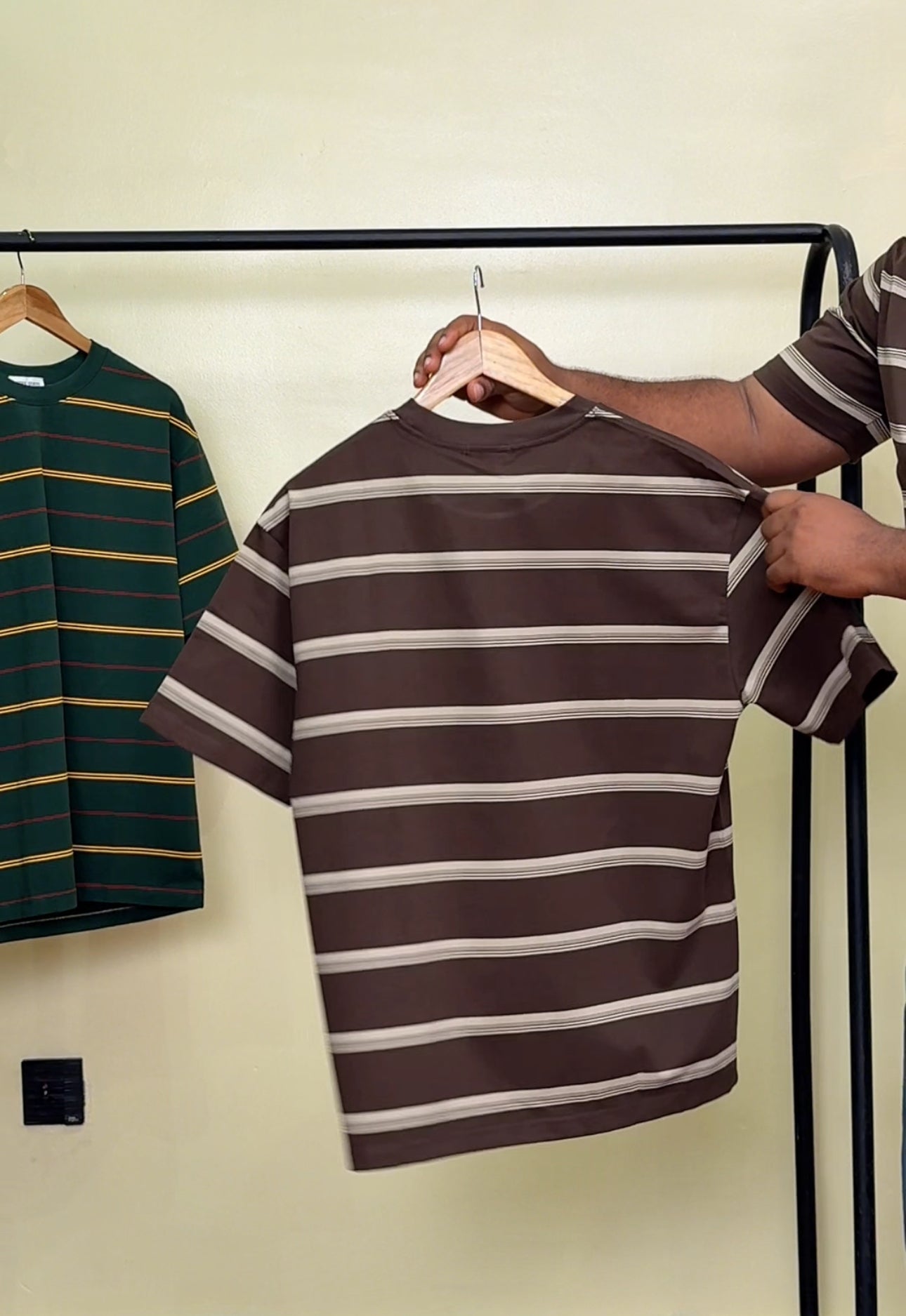 ZEDEK STRIPPED TEE 07