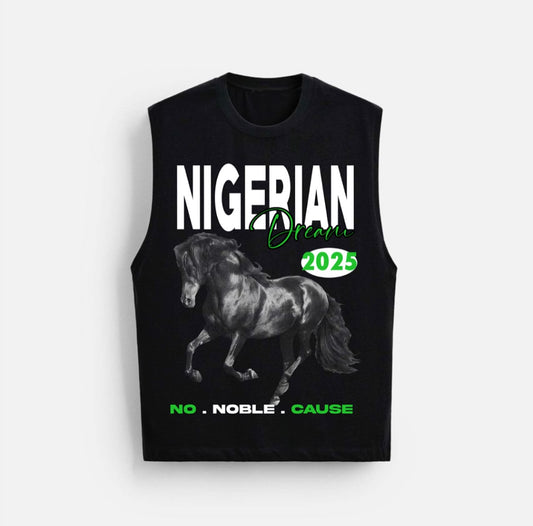 ZEDEK STUDIO NIGERIAN DREAM
SLEEVELESS TEE