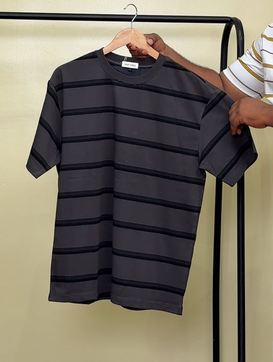 ZEDEK STRIPPED TEE 015