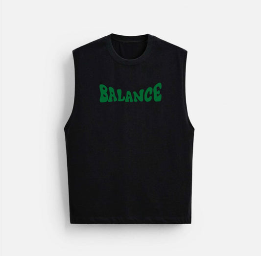 ZEDEK STUDIOS MAINTAIN
BALANCE SLEEVELESS TEE