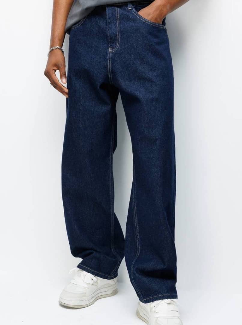 Denim of art denim in deep blue