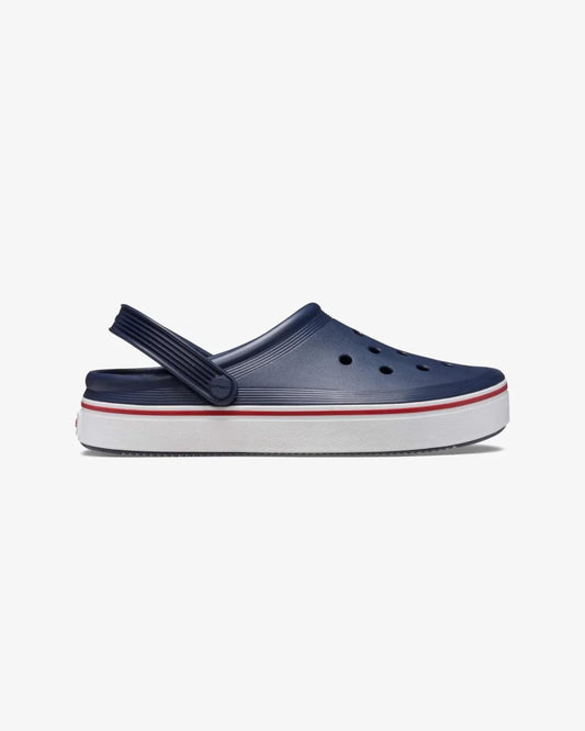 Crocs slide in navy blue