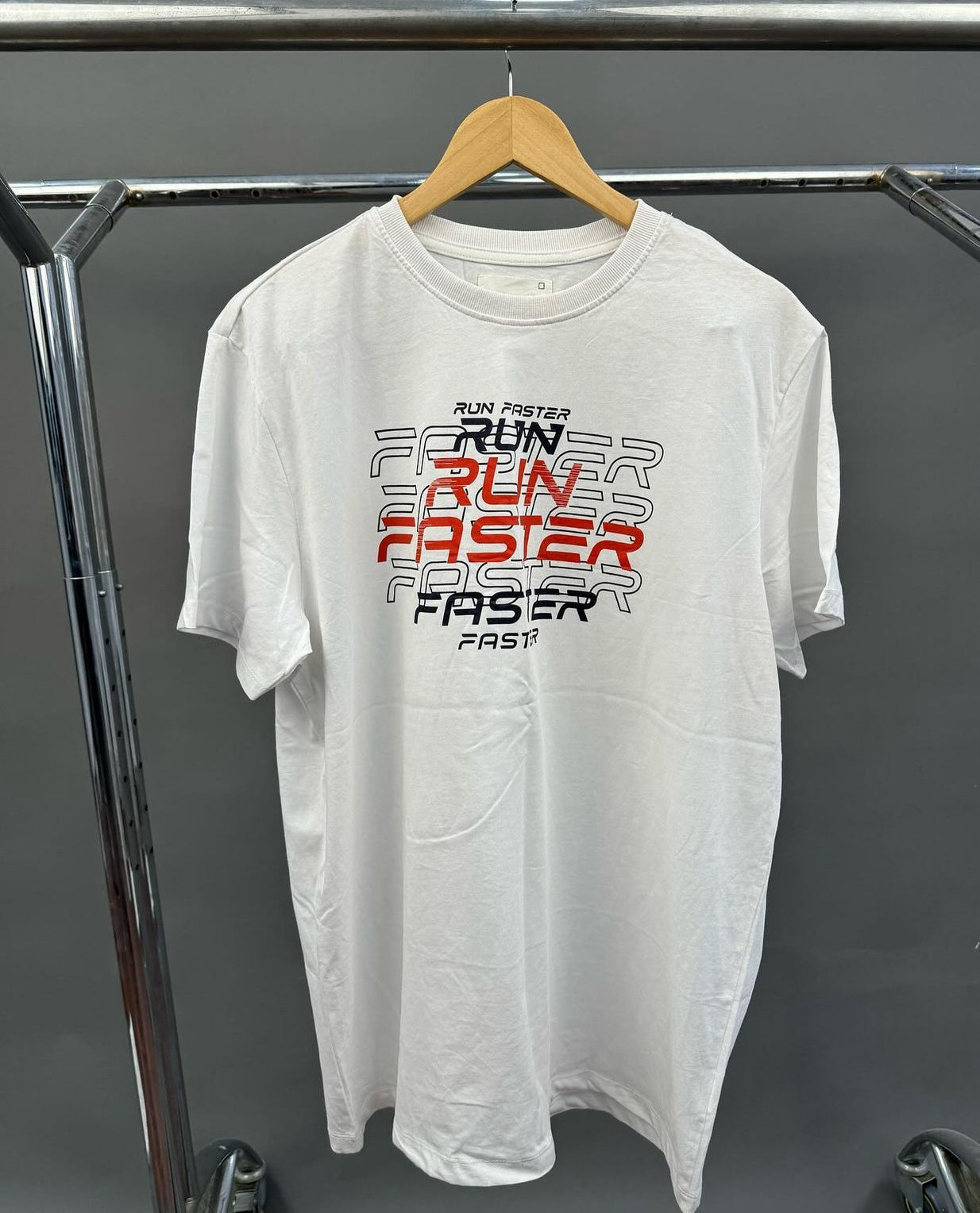 Reserved run faster tee