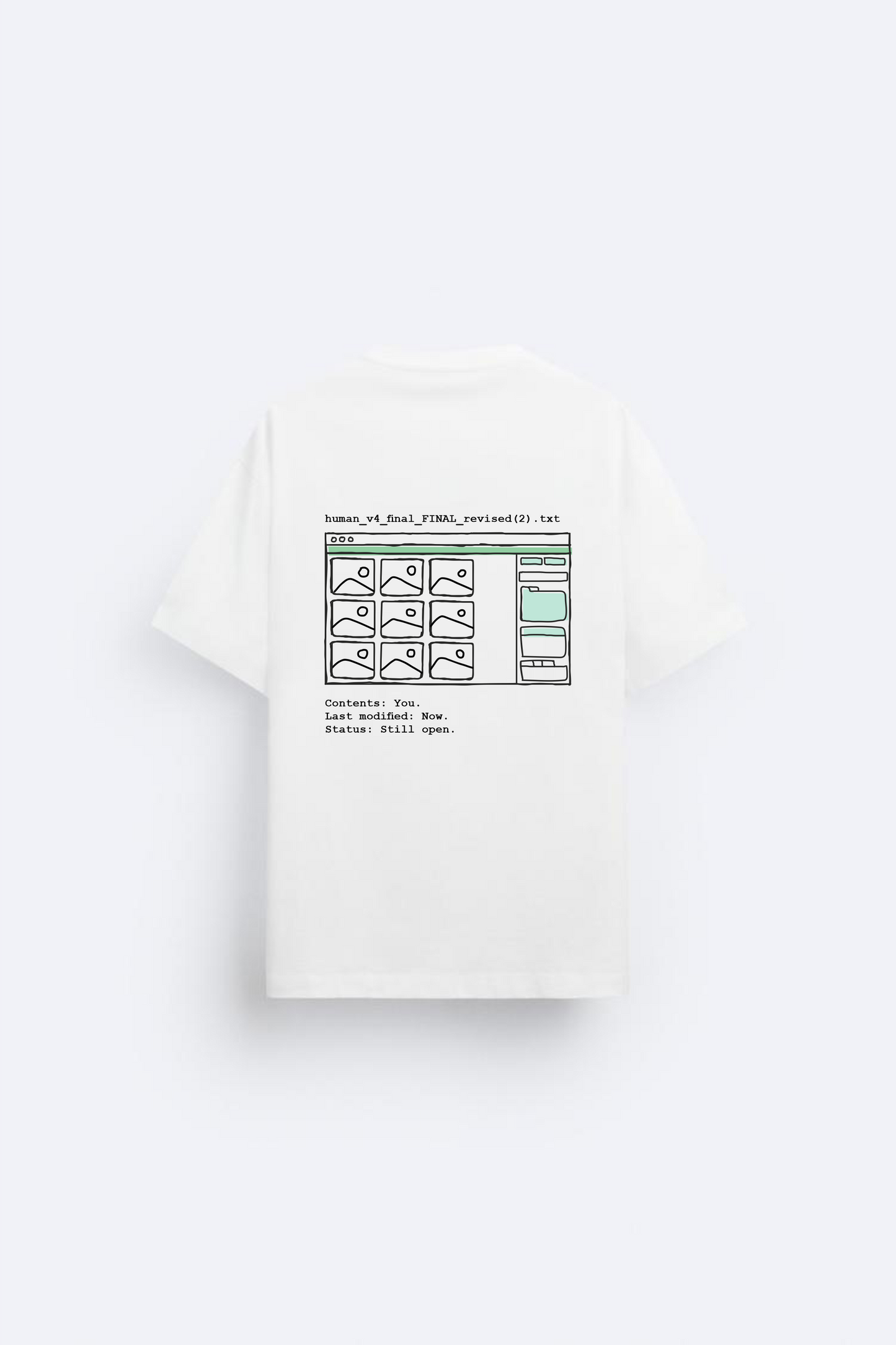 ZEDEK STUDIO FILE TEE