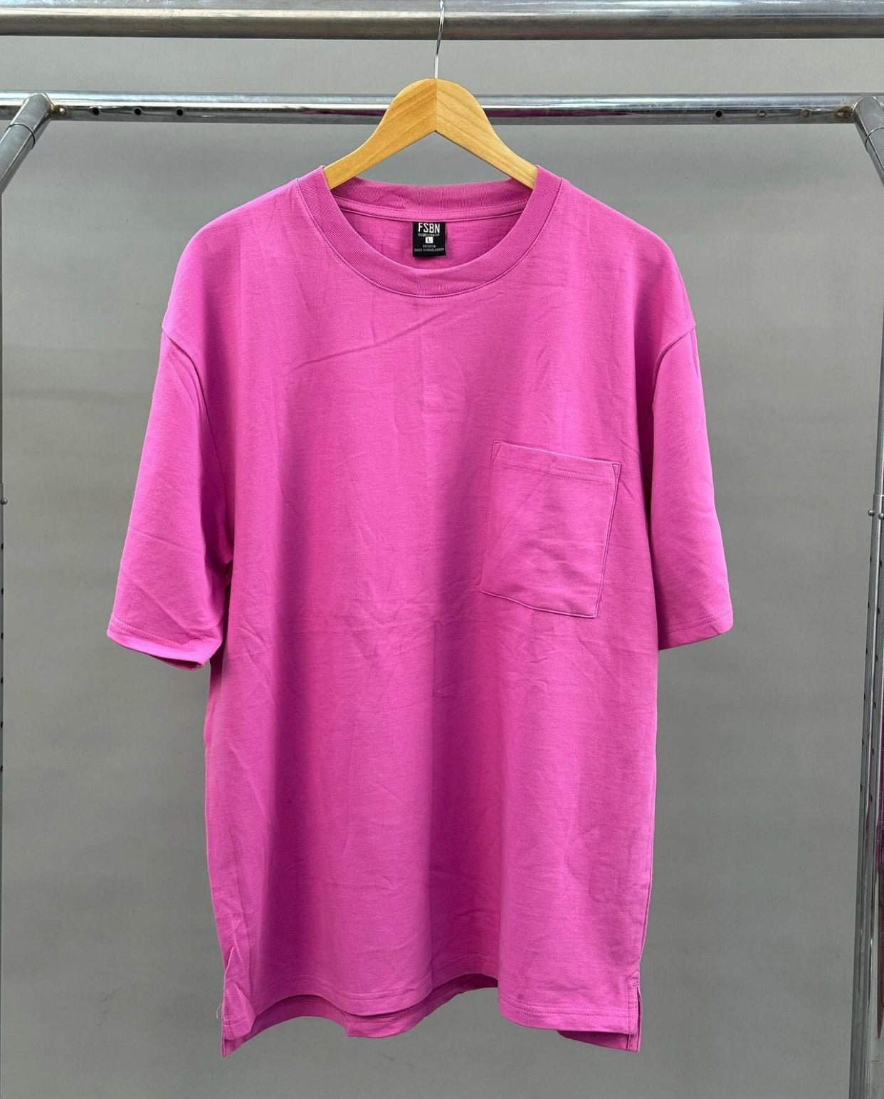 Fsbn plain oversized tee