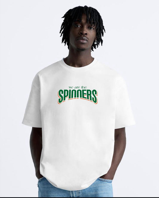 Zedek studio we are the spinners tee