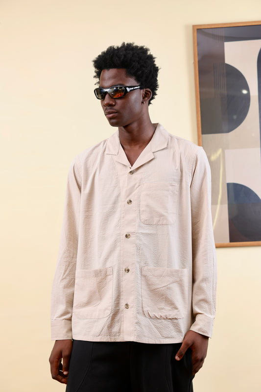 Old Navy linen shirt in Biege