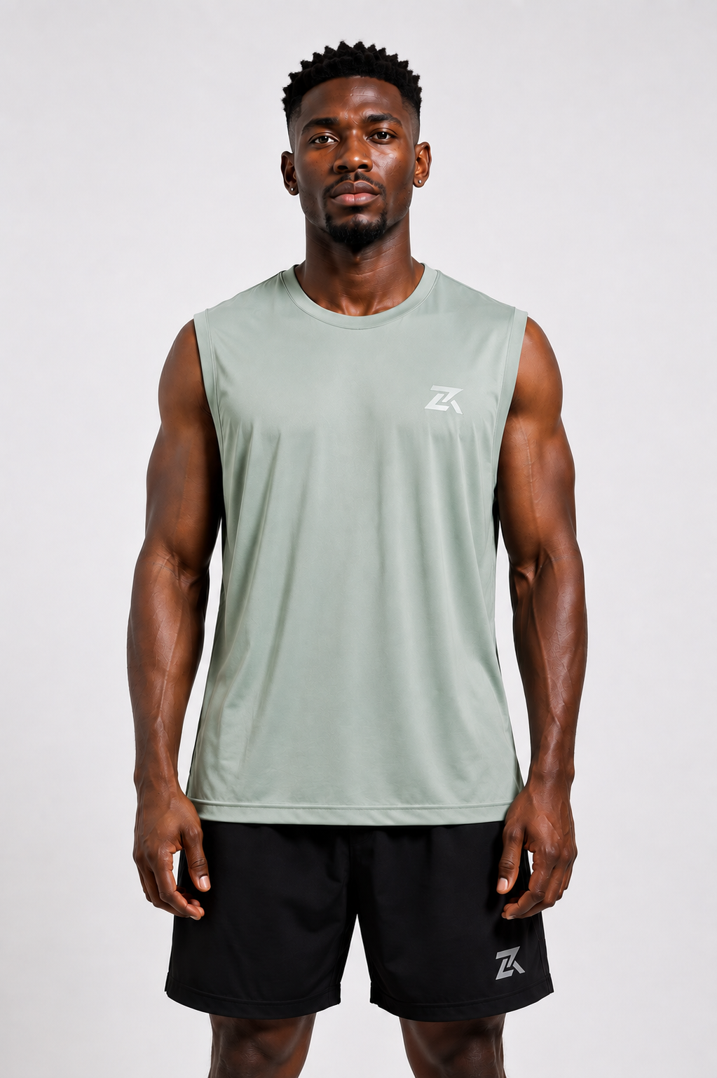 ZEDEK ACTIVE WEAR SLEEVELESS TEE 56601B