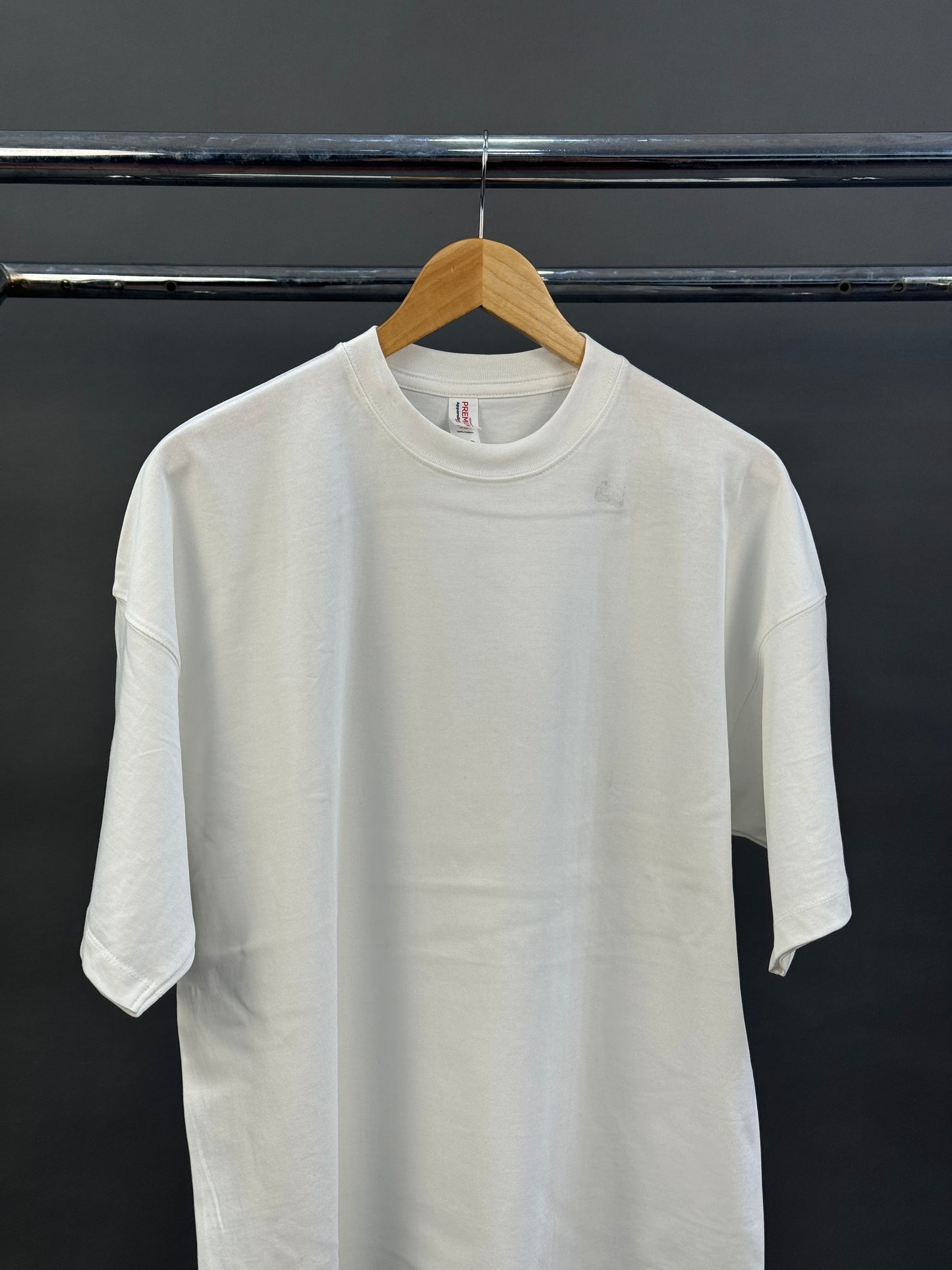 Oversized 280gsm tee (apparel care white)