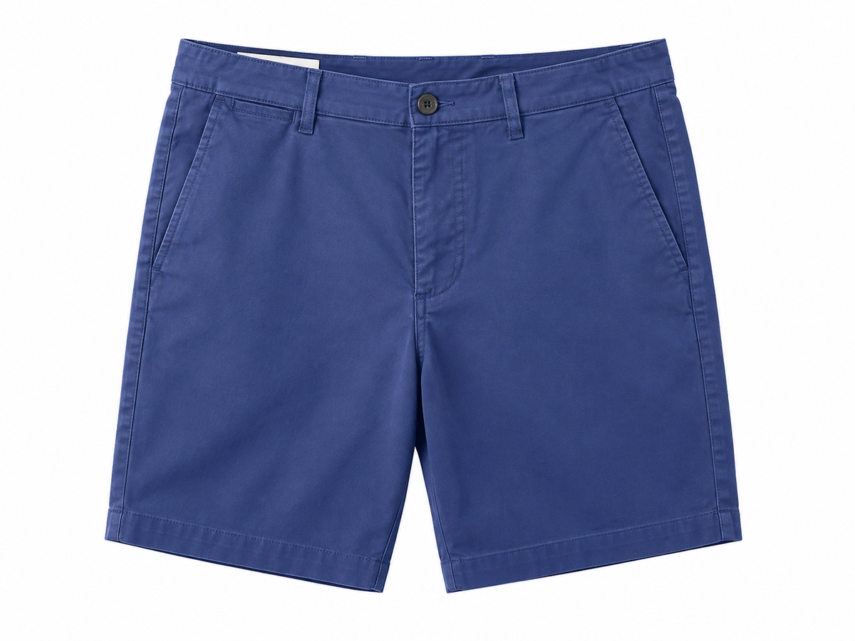 English laundry men solid basic short in blue