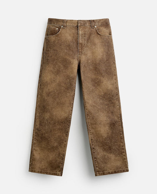 ZARA LIMITED EDITION WAXED-EFFECT
JEANS