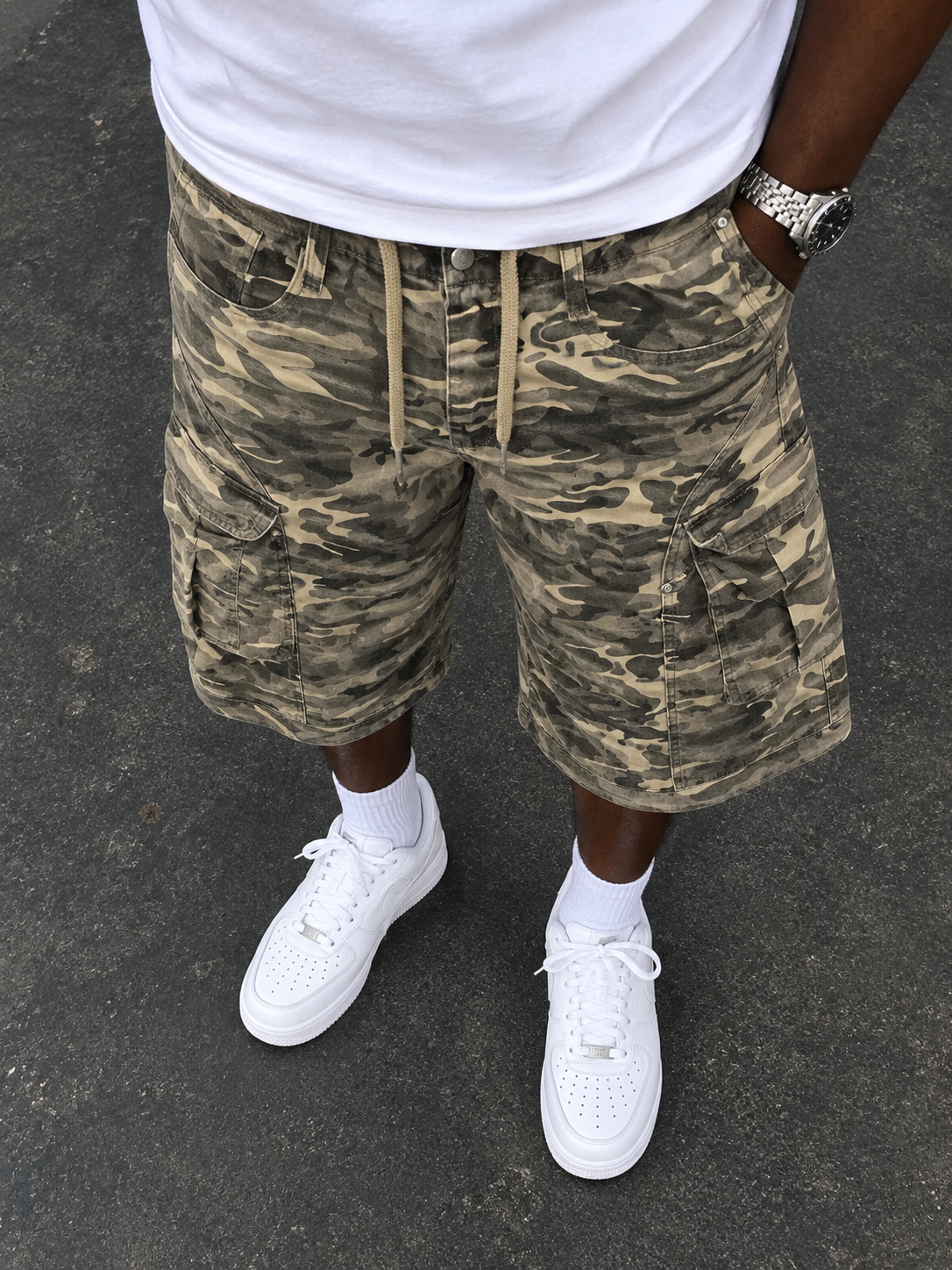 Camo jort (c-5288)