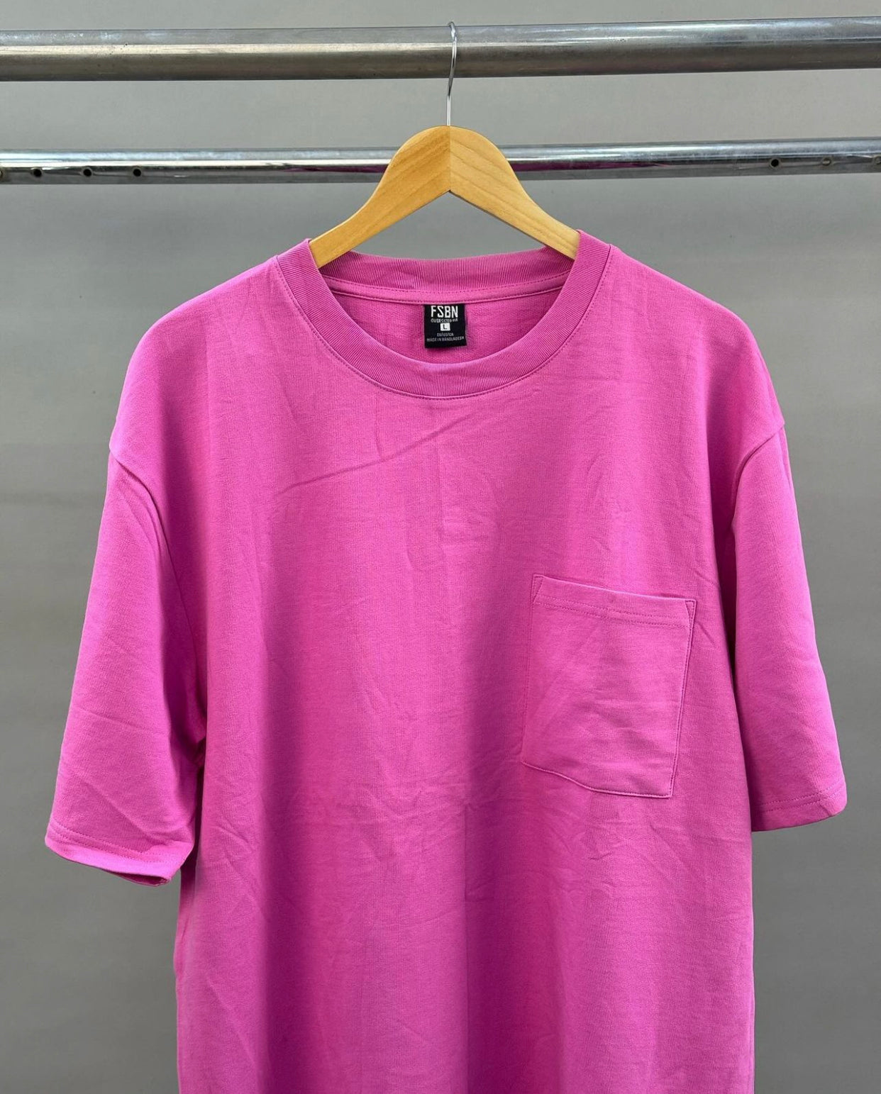 Fsbn plain oversized tee