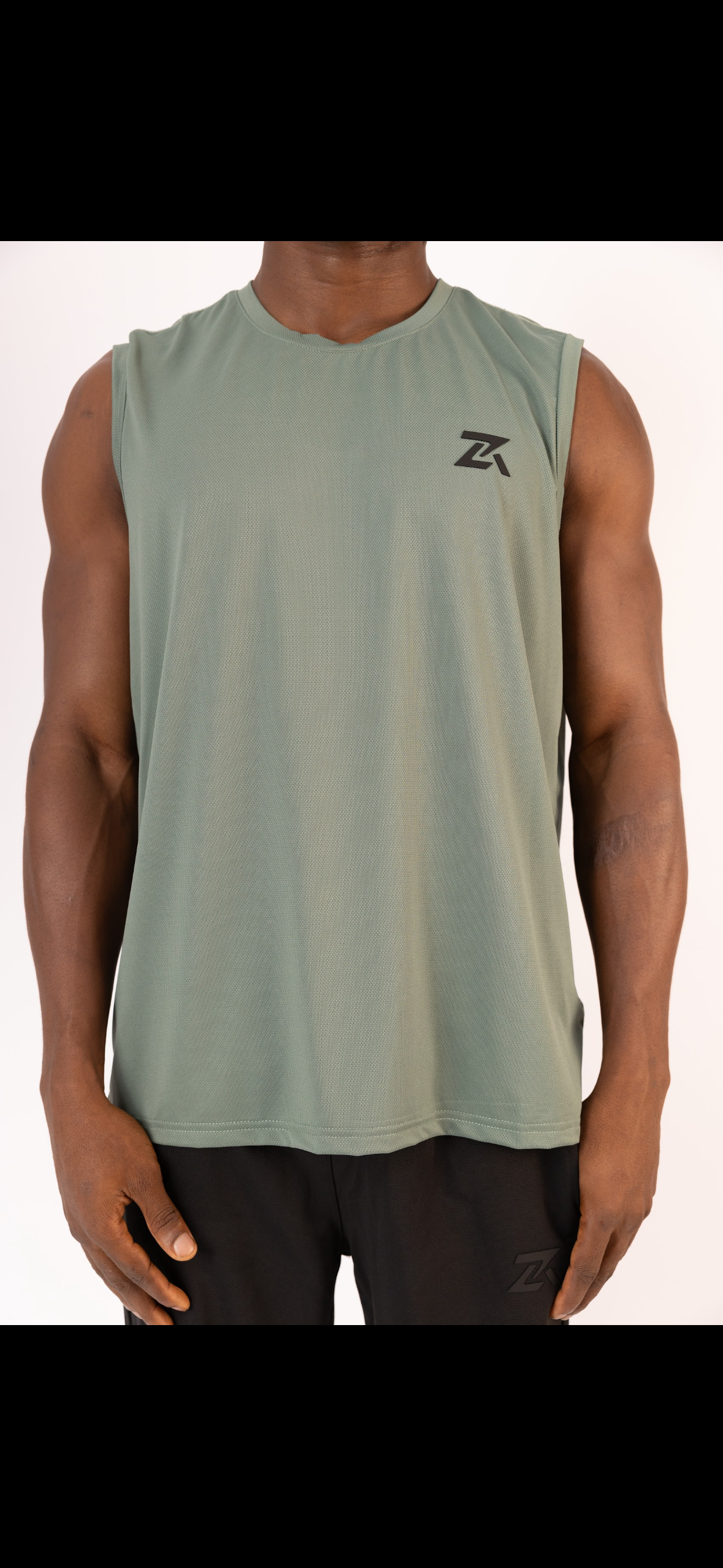 ZEDEK ACTIVE WEAR SLEEVELESS TEE 56601B