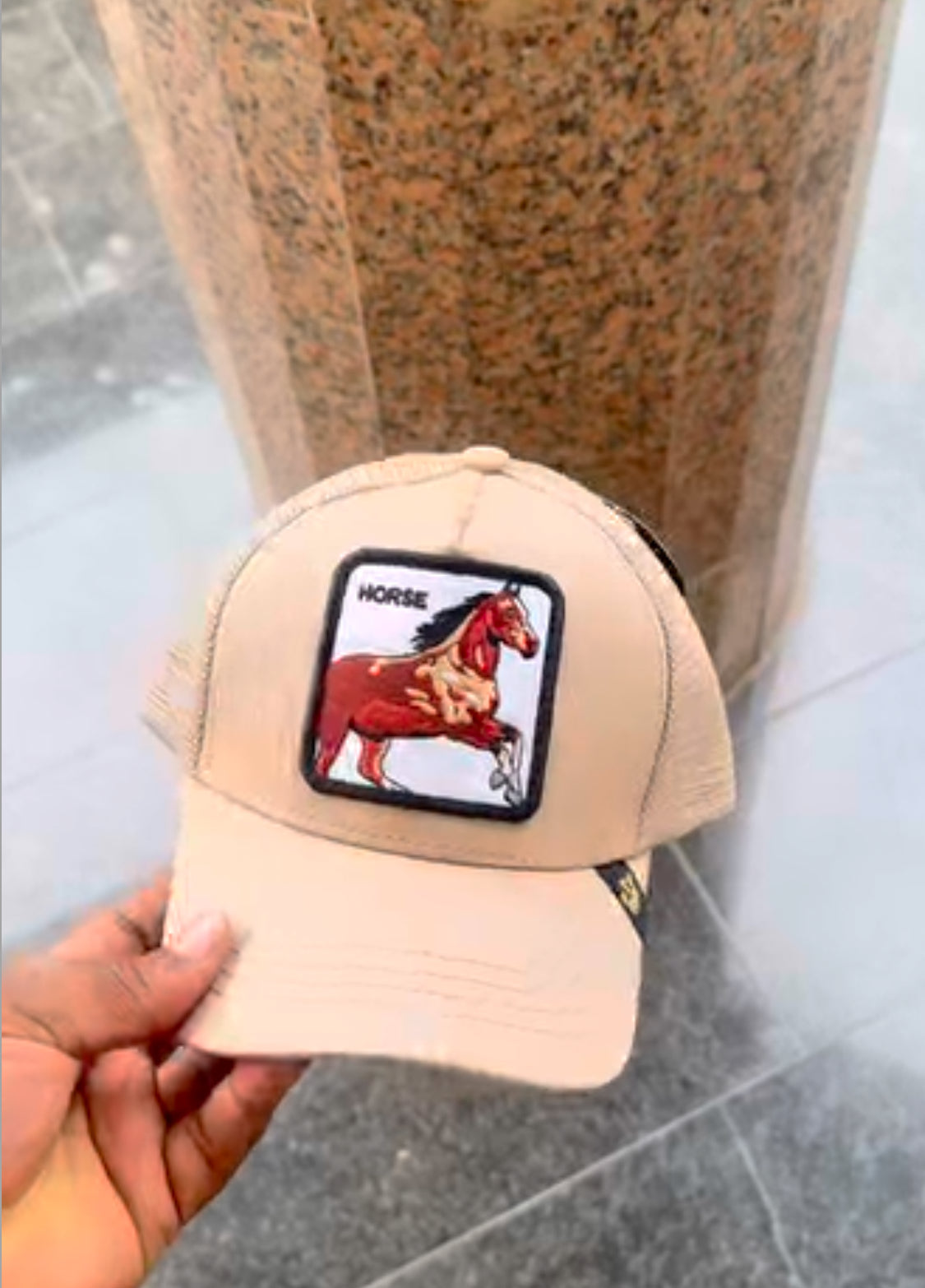 GOORIN BROS HORSE TRUCKER HAT