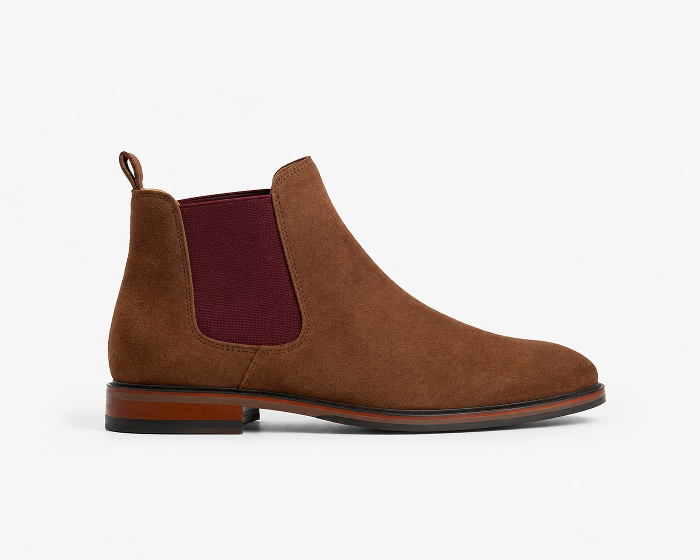 Office Chelsea boot in tan suede