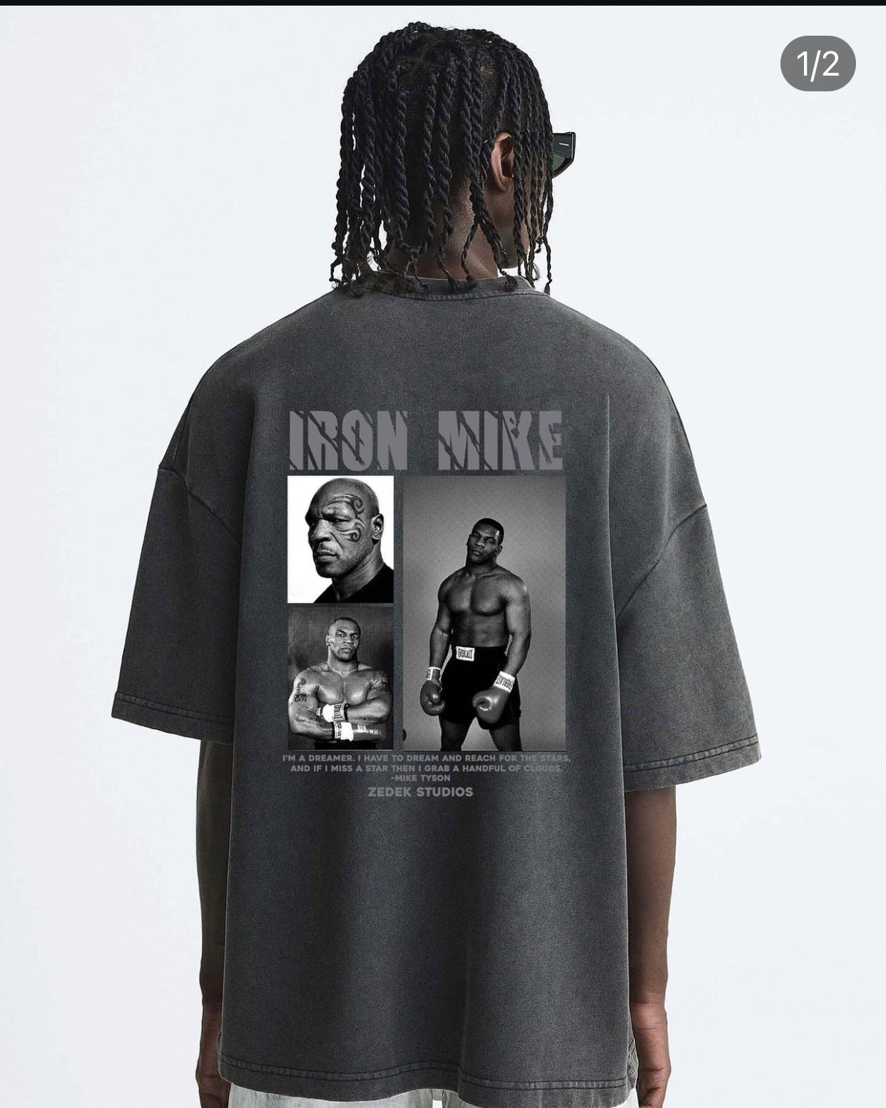 Zedek studio mike Tyson tee