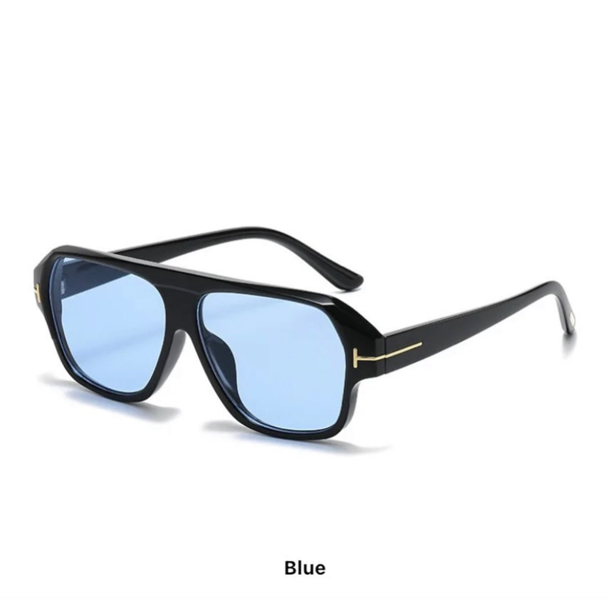 Vintage sunglasses in blue lens