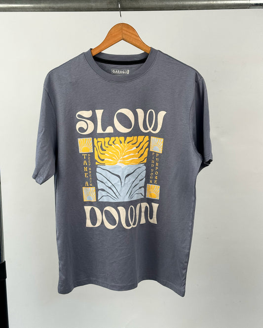 Garage slow down tee