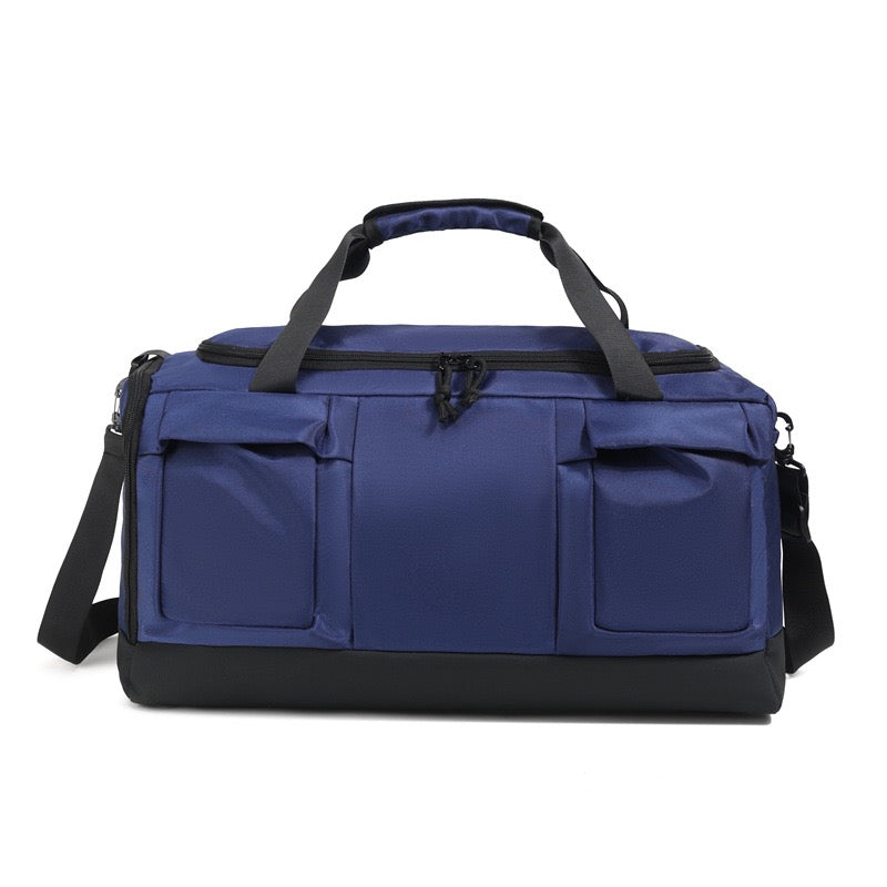 Zedek duffel bag in blue color