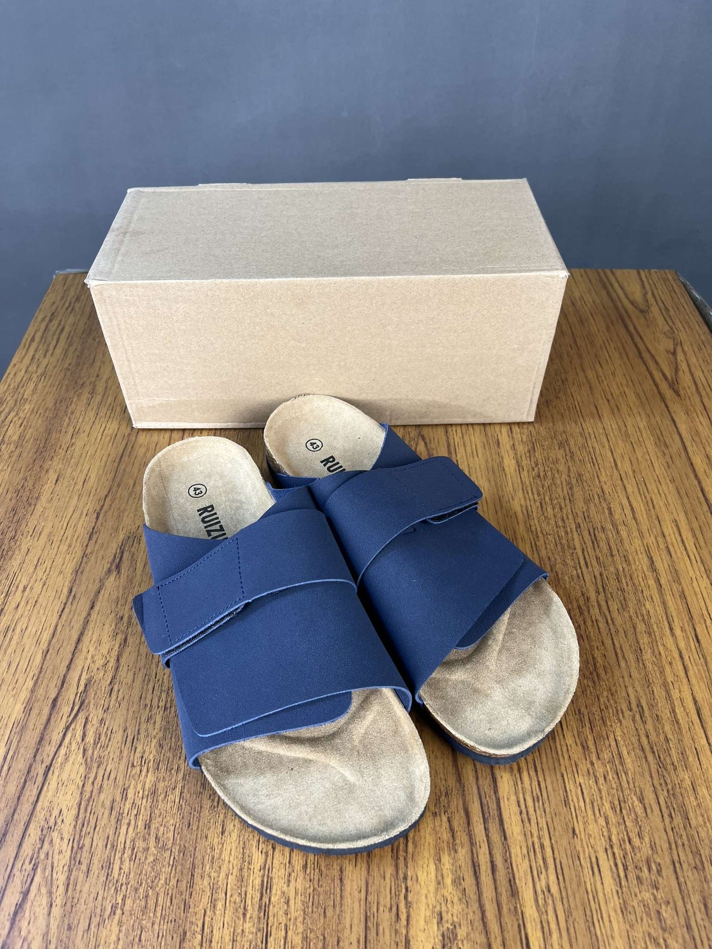 Ruizustock Kyoto Sandals in navy blue