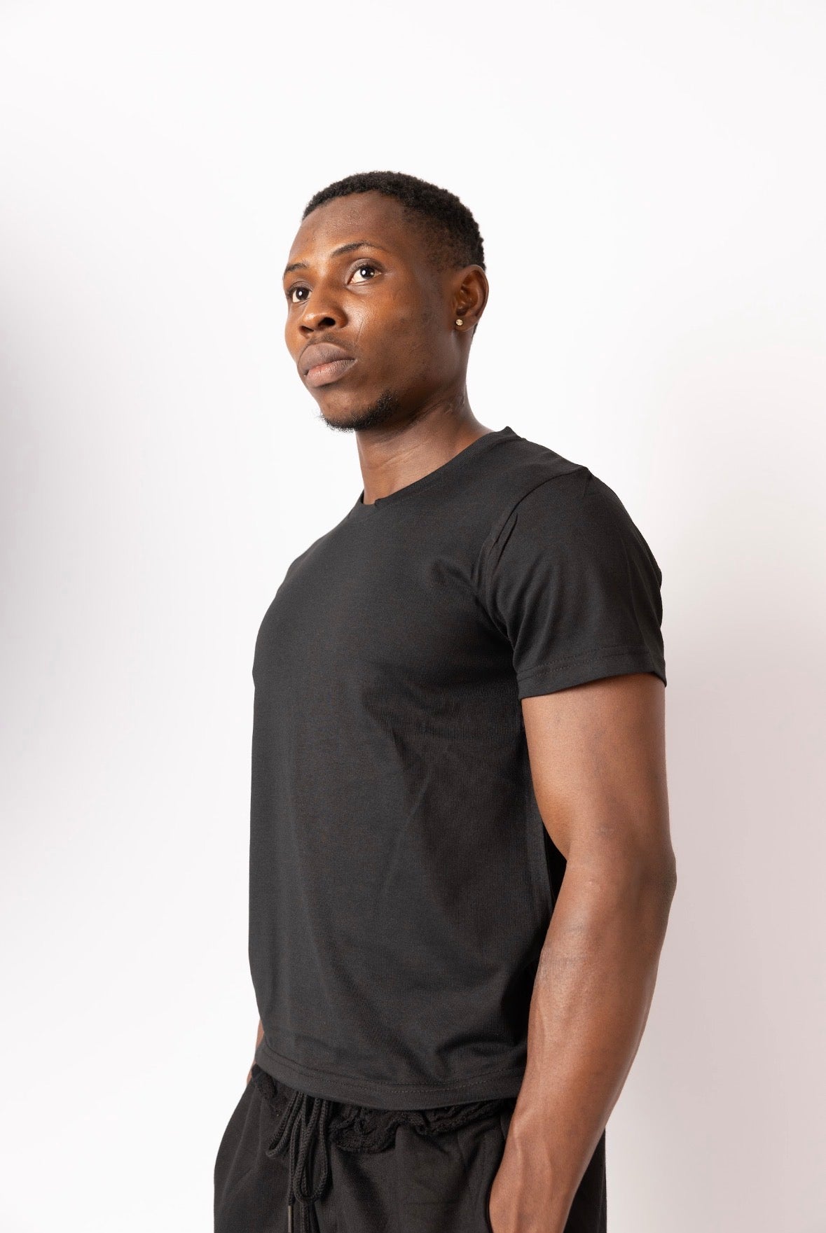 ZEDEK PLAIN FITTED TEES