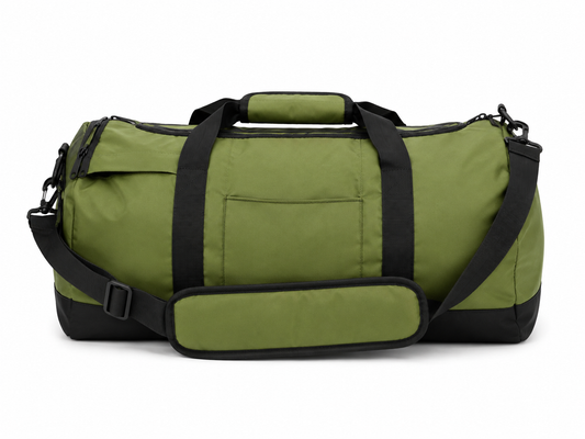 Zedek duffel bag in green color