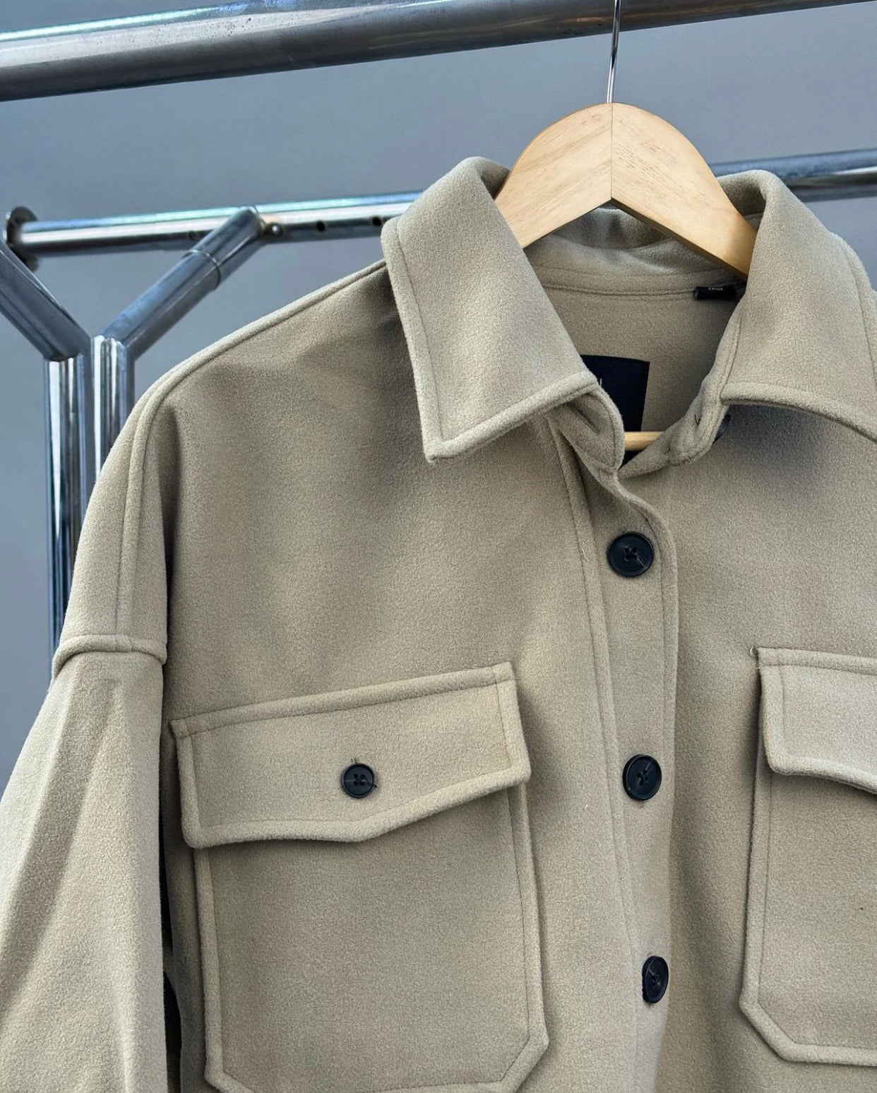 Adpt jacket in brown