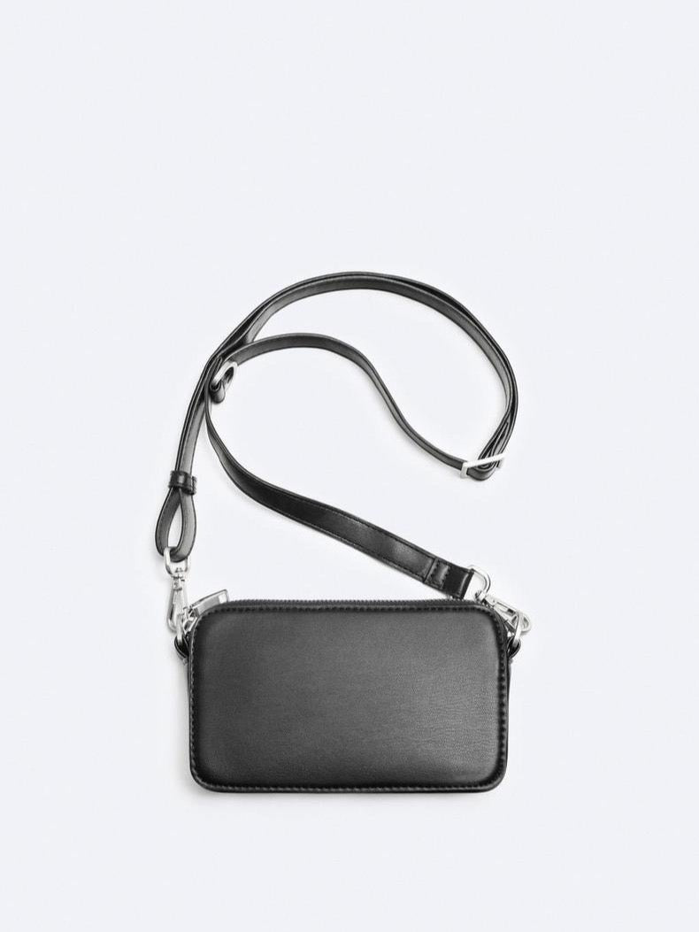Zara crossbody bag in black